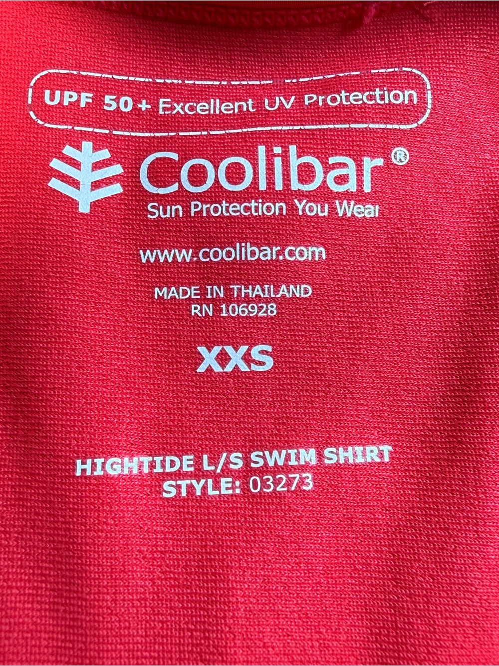 Coolibar Hightide UPF 50+ Long Sleeve Swim Shirt Rash Guard Pink XXS - Picture 7 of 12